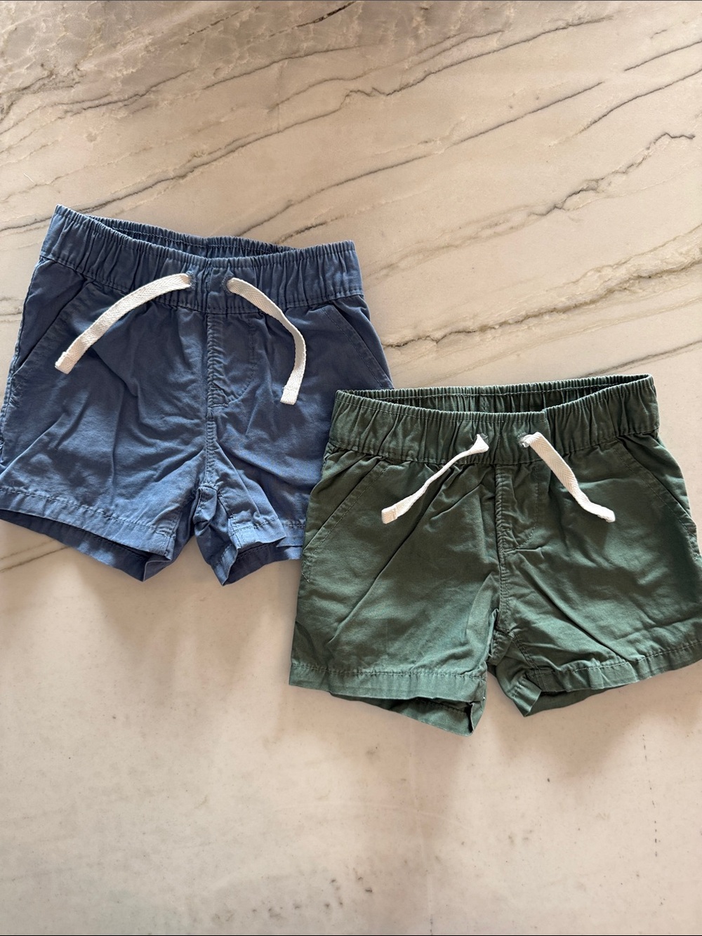 Baby Gap Blue and Green Shorts